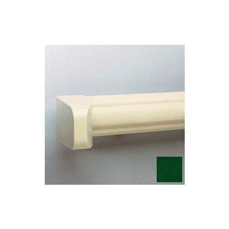 Pawling Bed Bumper, 3-13/16"H x 4'L, Hunter Green BL-4-156